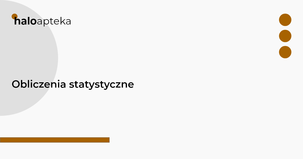 Obliczenia statystyczne