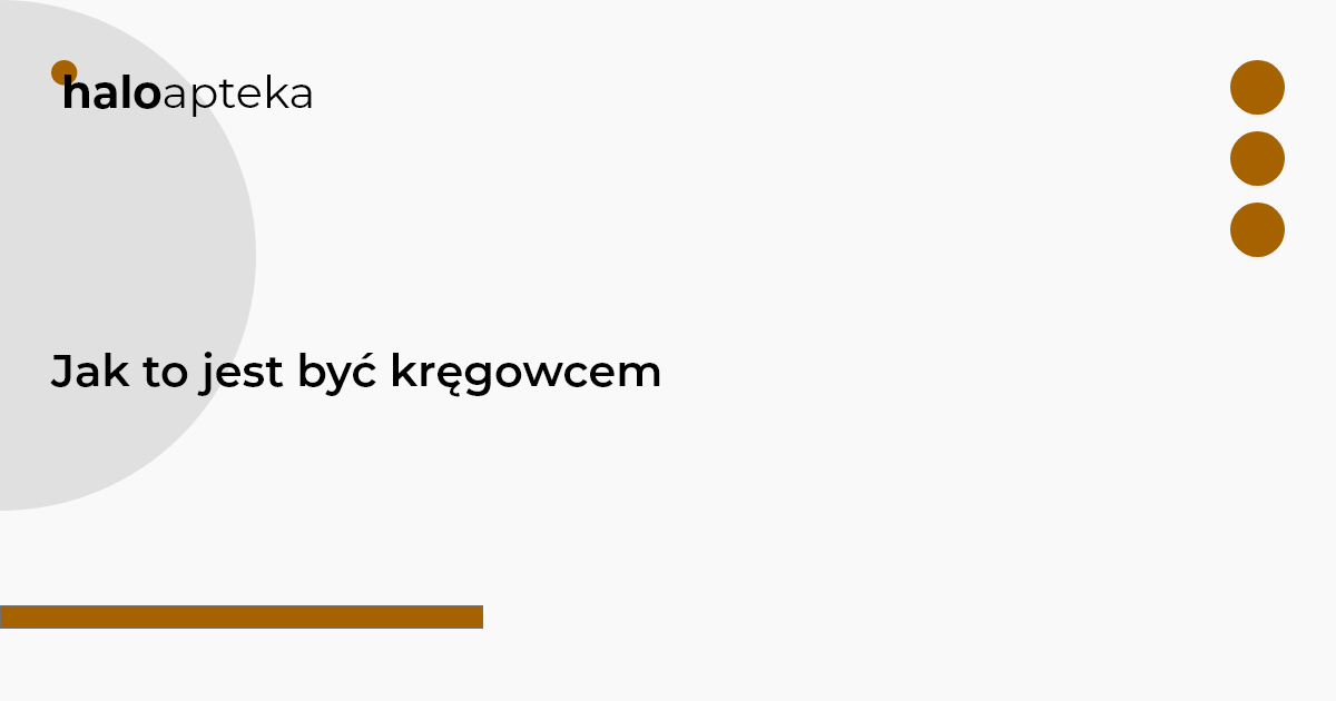 Jak to jest być kręgowcem