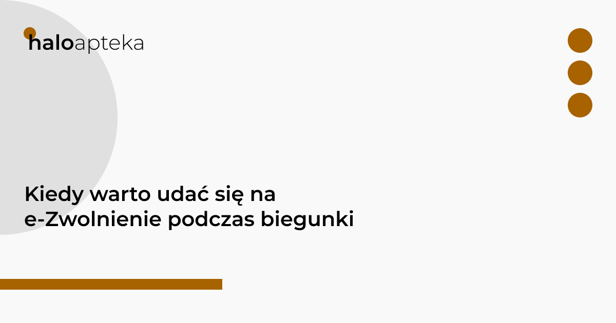 Kiedy warto udać się na ezwolnienie podczas biegunki