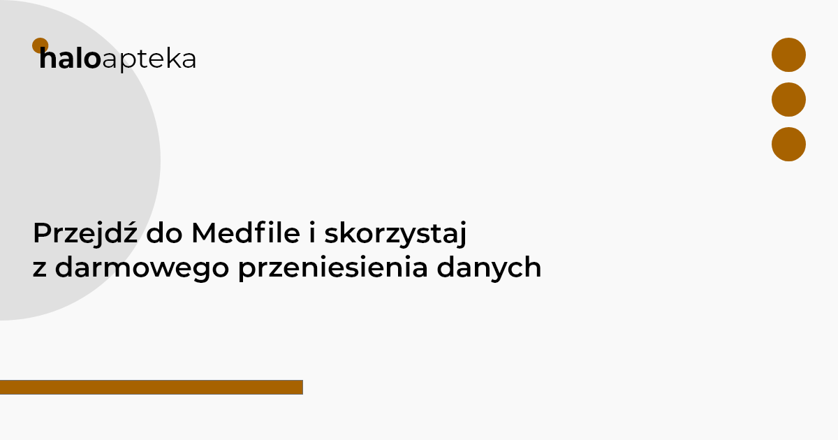 Przejdź do Medfile i skorzystaj z darmowego przeniesienia danych