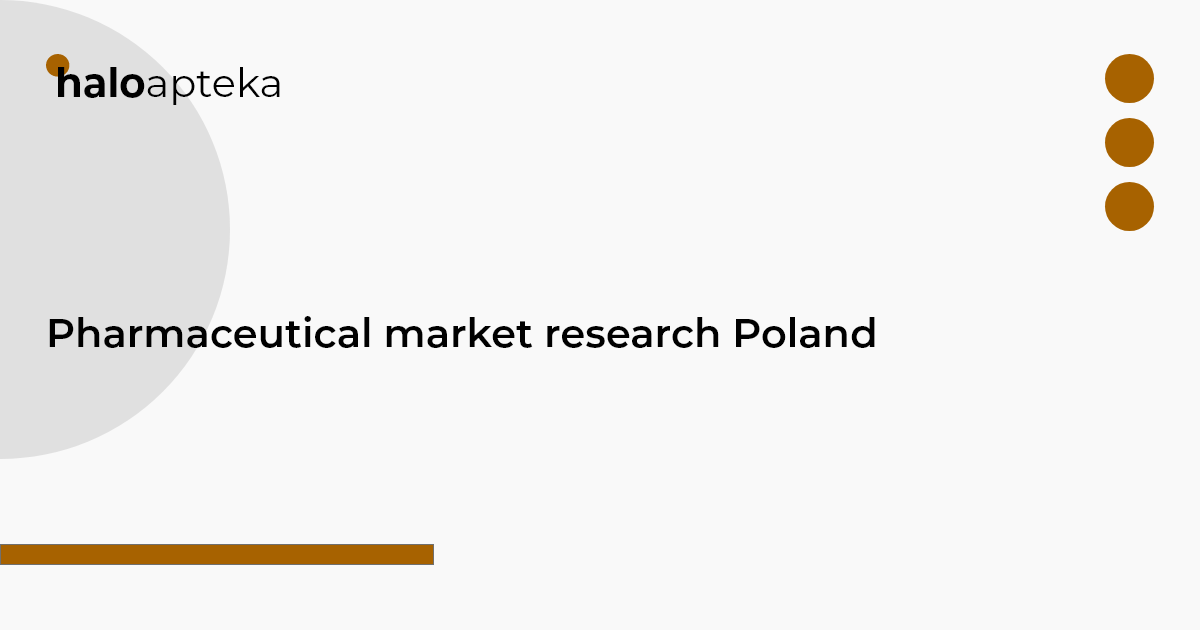 Pharmaceutical market research Poland
