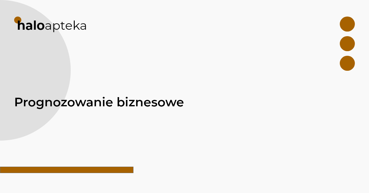 Prognozowanie biznesowe